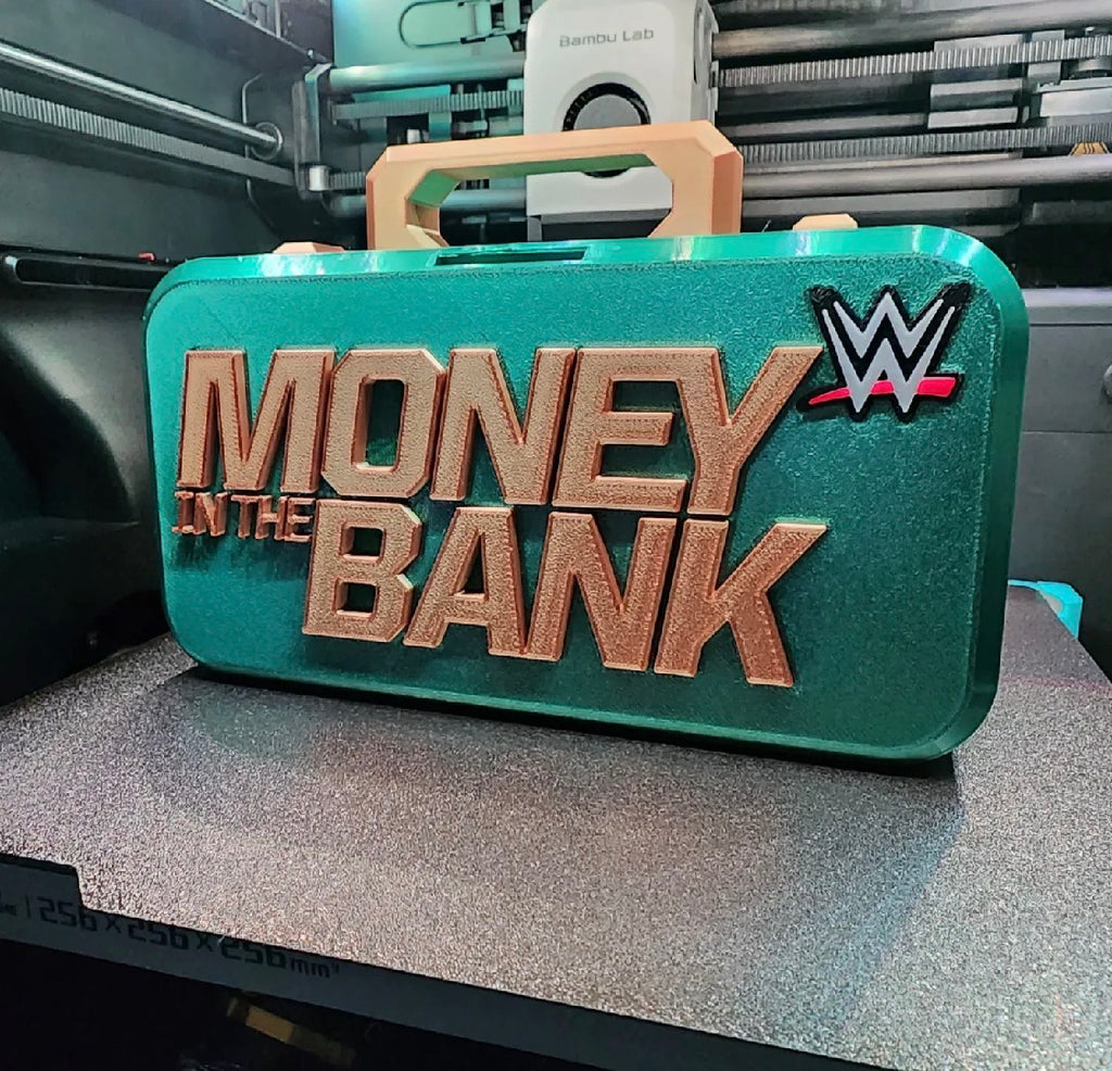 Money Bank - 3D Printed Piggy Bank